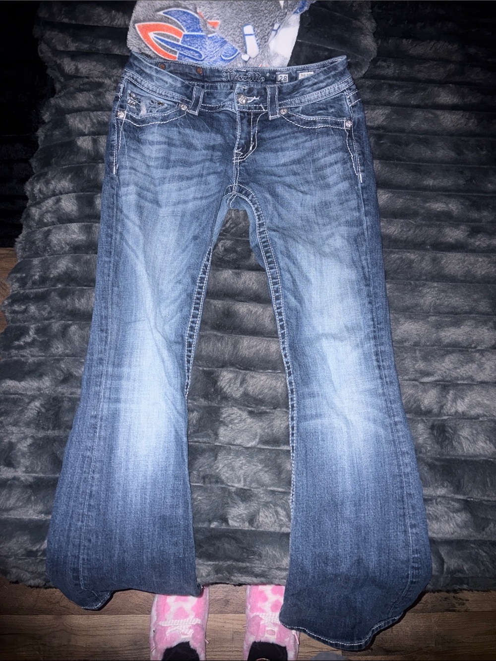 Women’s Blue Bootcut Miss Me Jeans